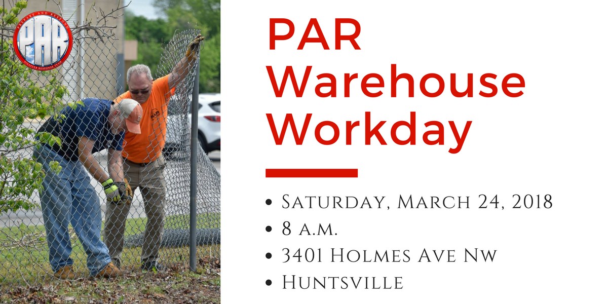 PAR Warehouse Workday 2018-03-24