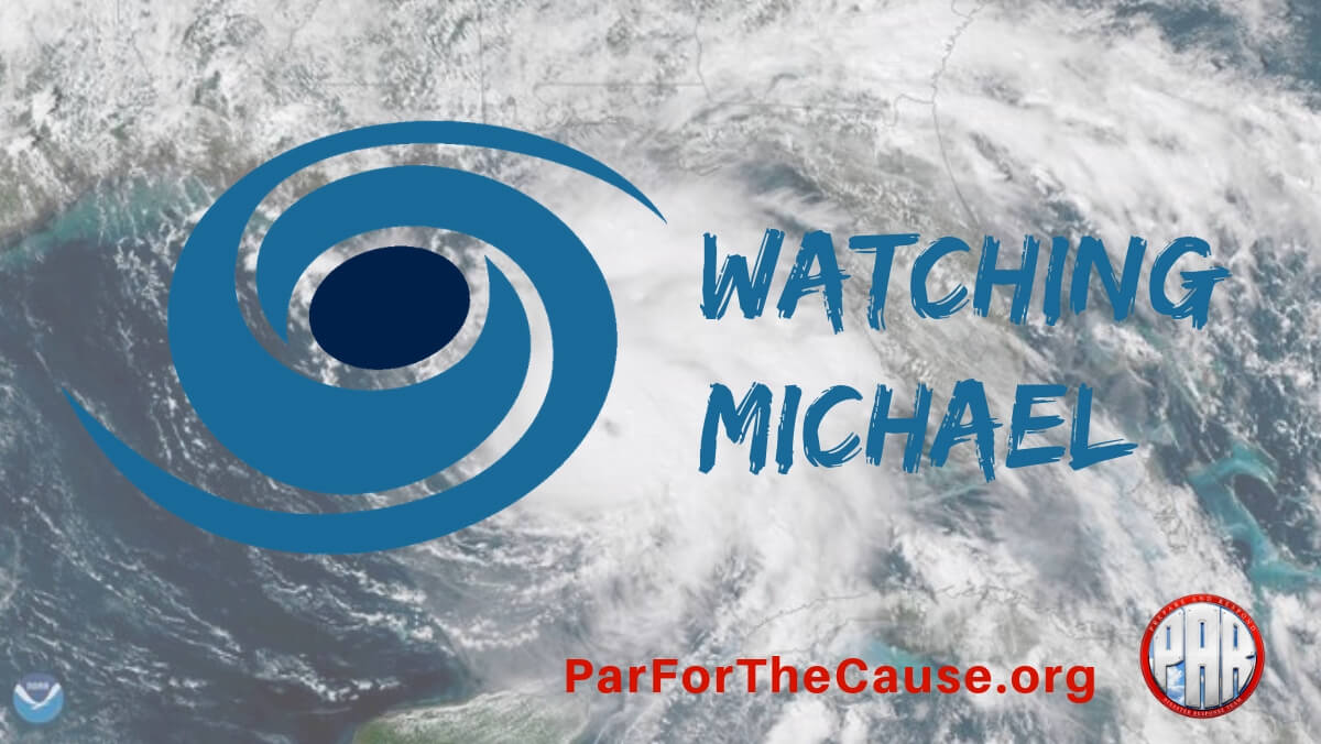 Watching Hurricane Michael